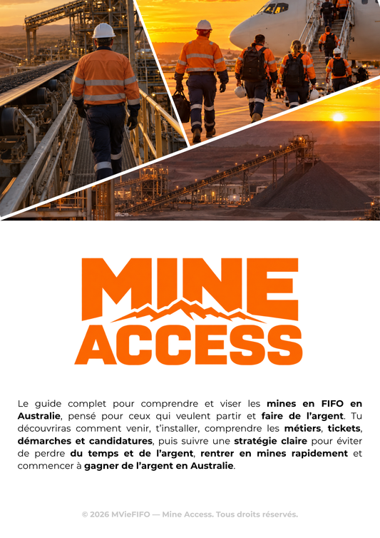 Guide FIFO - Mine Access